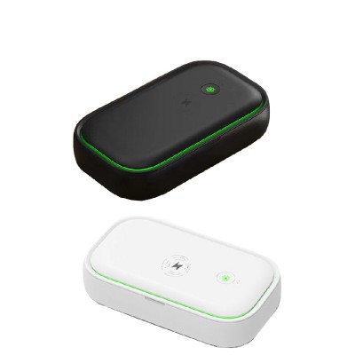 Portable 15W wireless Charger UV Sterilizer Box Phone Cleaner Sanitizing Box